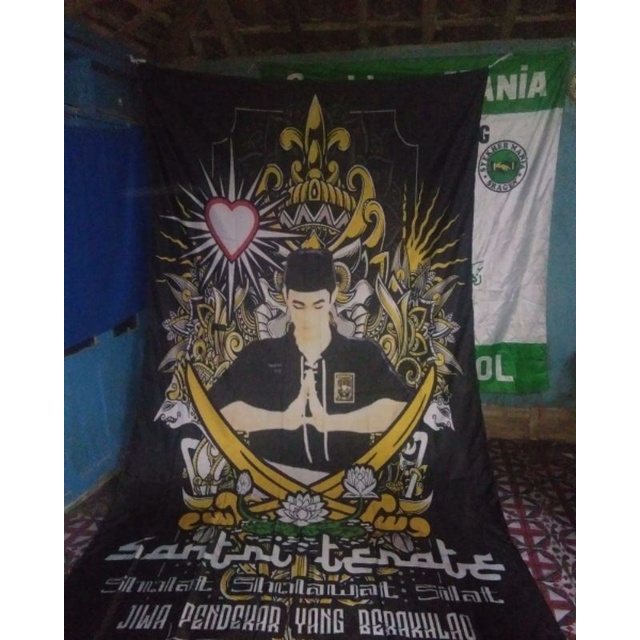 CETAK BENDERA BESAR SETIA HATI TERATE MURAH // CUSTOM GIANT FLAG UKURAN 2x3