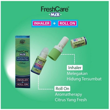 Freshcare Mix Roll On + Inhaler