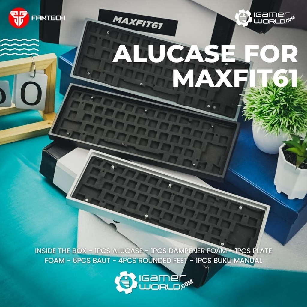 Fantech ALUCASE for Maxfit61 60% Mechanical Gaming Keyboard