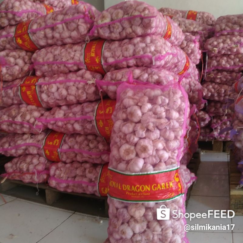 

BAWANG PUTIH BERSIH fresh garlic 1kg