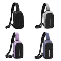 Tas Selempang Pria / Slempang / Sling Bag USB Port Charger (YTR04)