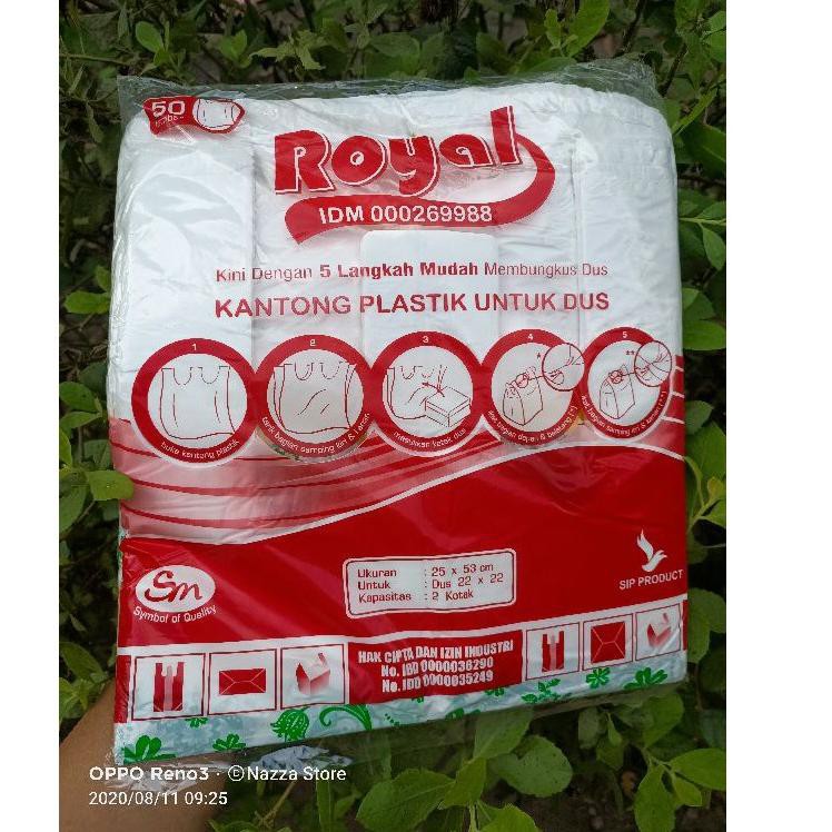 

ROYAL Kresek Berkat - dus 22x22 cm isi 50 lembar !!