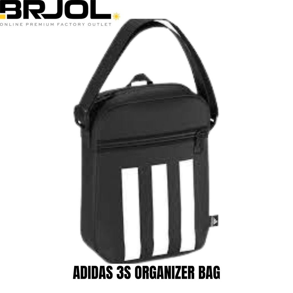 TAS SELEMPANG PRIA ORIGINAL ADIDAS 3 ESSENTIALS 3-STRIPES SHOULDER BAG