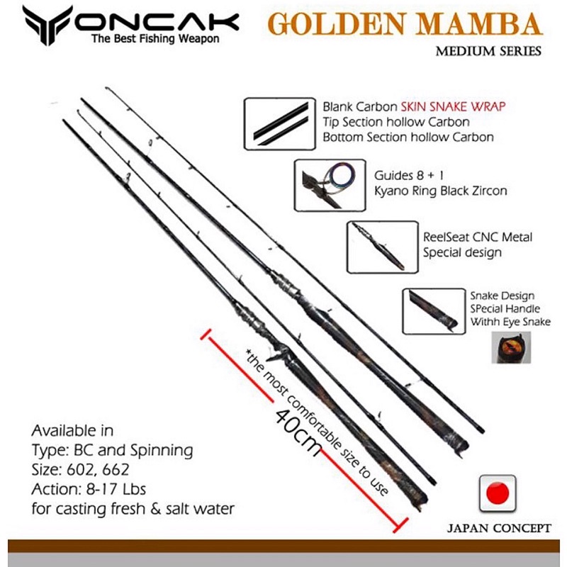 JORAN BC ONCAK GOLDEN MAMBA 180cm / 198cm