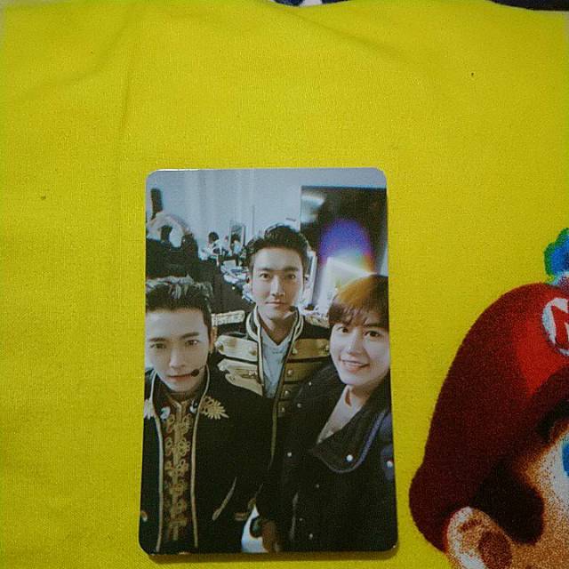 Photo card / pc lysn official fan kit ACE  super junior