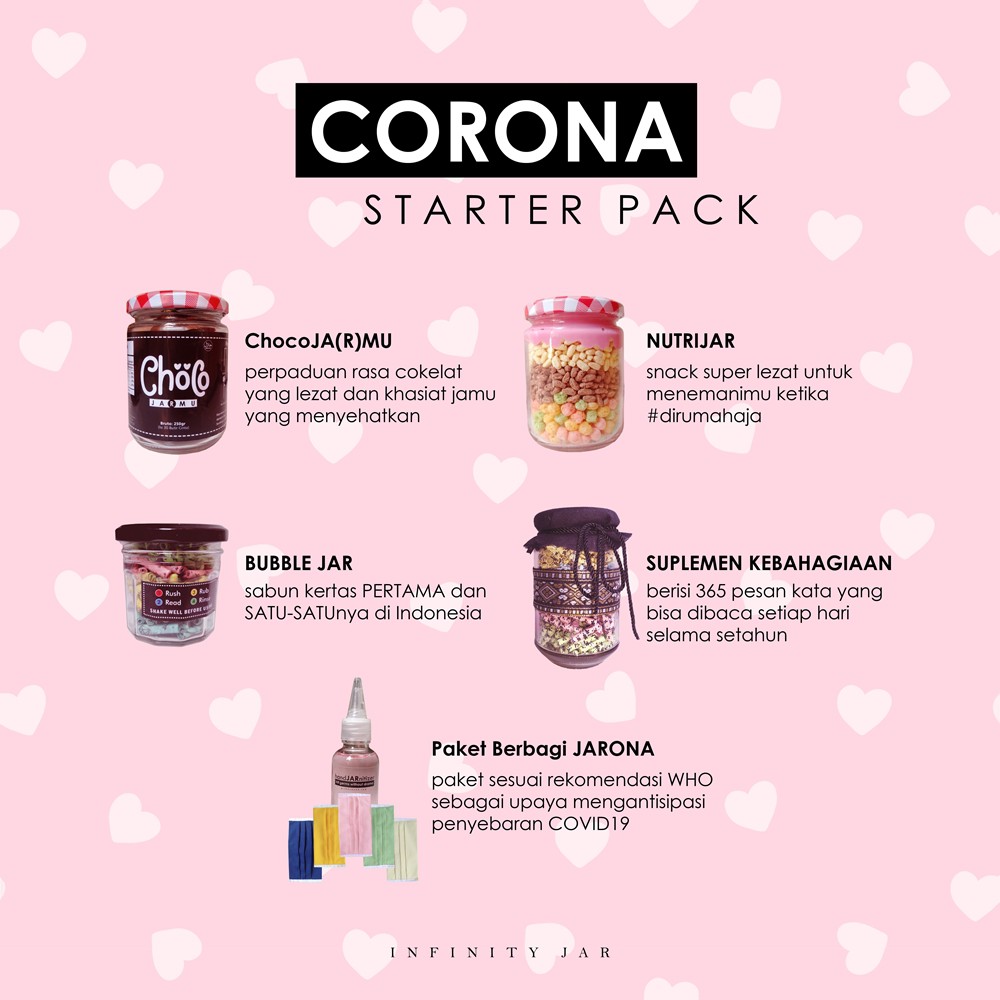 C0r0na Starter Pack Gratis 6 Bonus Shopee Indonesia