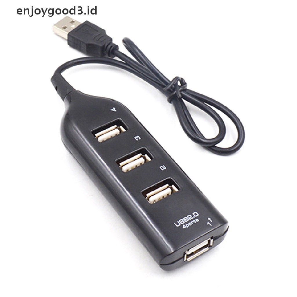 Hub 4 Port Usb 2.0 Kecepatan Tinggi Untuk Komputer Pc