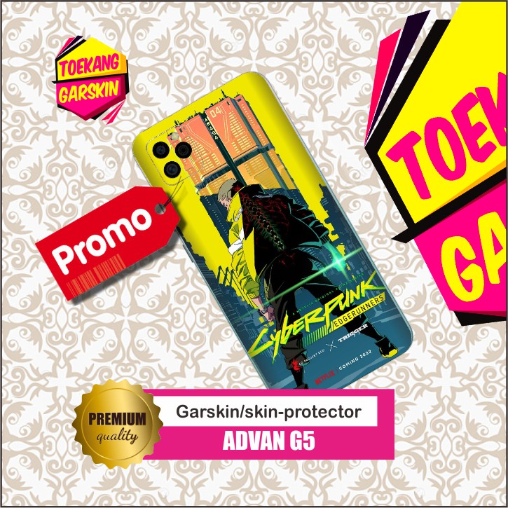 GARSKIN SKIN ADVAN G5 MOTIF CYBERPUNK