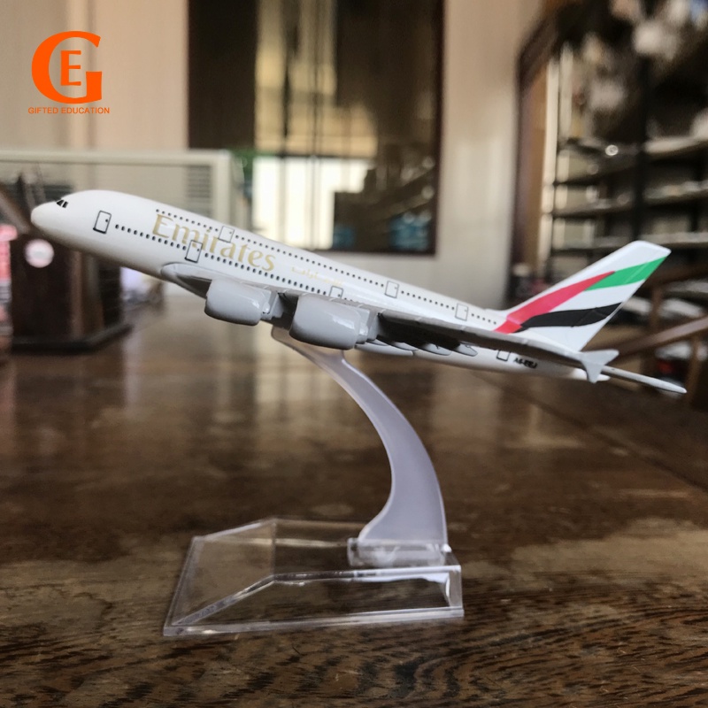 Mainan Model Pesawat Airbus 380 A380 Untuk Koleksihadiah