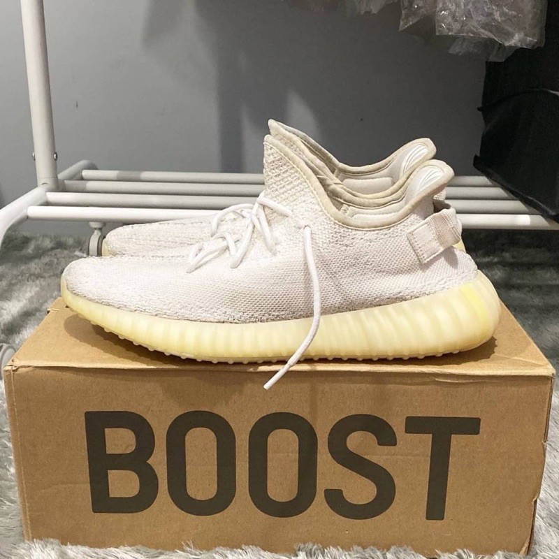 ADIDAS YEEZY BOOST 350 V2 CREAM WHITE *100% AUTHENTIC