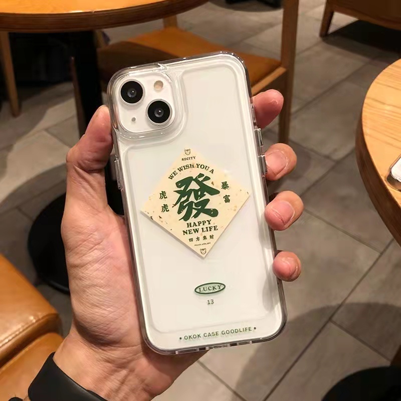 Case Bahan Akrilik Transparan 13 Pro 13prm Motif Harimau Untuk iPhone 11 7Plus 8Plus Xr XS 13 12 Pro Max