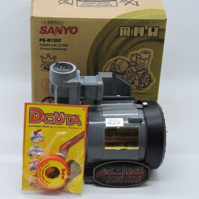 Pompa Air Pendorong PB-H135 C Sanyo