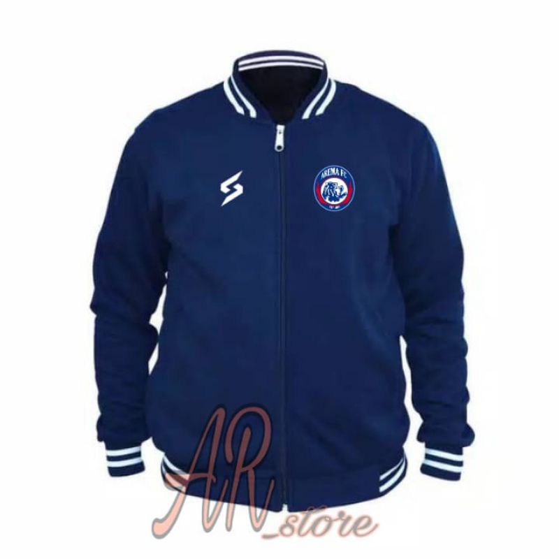 JAKET KATUN AREMA JAKET AREMA JAKET LOGO BOLA TERBARU