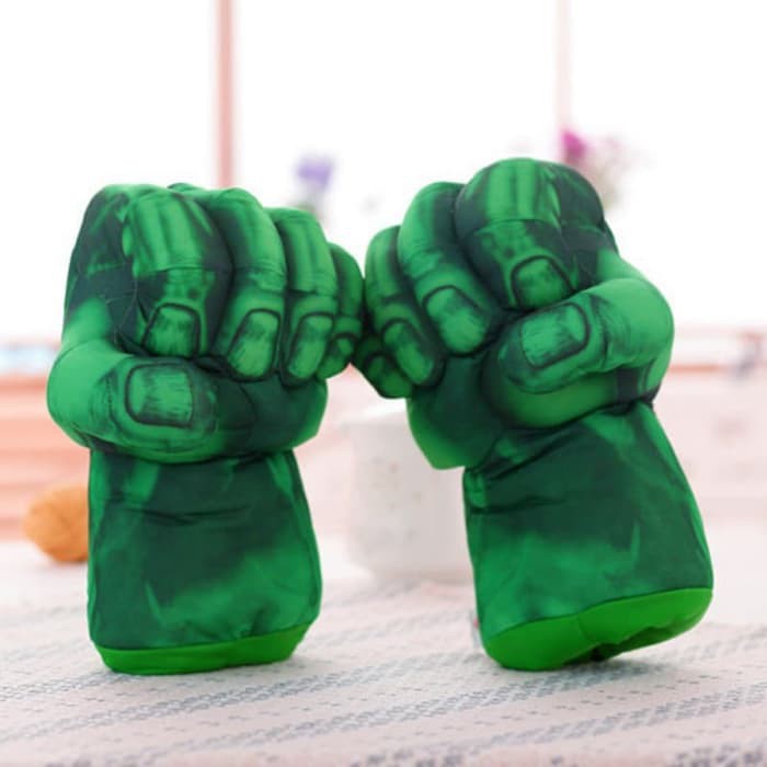 kostum tangan plush hulk avengers marvel halloween