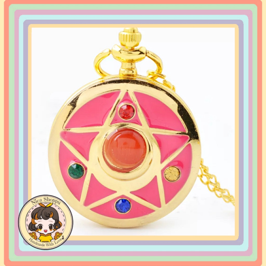 Jam Saku Jam Tangan Sailor Moon  Star Anime