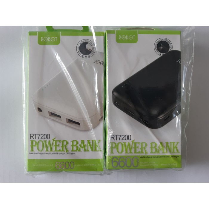 Powerbank Vivan Robot 6600Mah / Powerbank Robot 6600