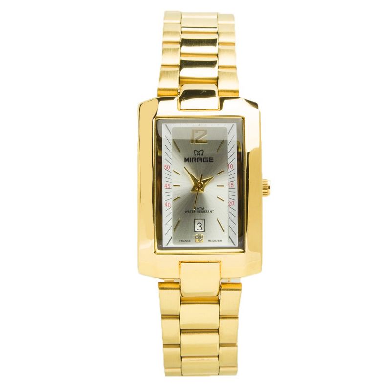 JAM TANGAN WANITA MIRAGE ORIGINAL GOLD_JAM TANGAN CEWEK RANTAI STAINLIS STEL RANTAI GOLD PLAT HITAM JAM TANGAN CEWEK TERLARIS MIRAGE ORIGINAL_JAM TANGAN WANITA PETAK PERSEGI JAM TANGAN WANITA FITUR TANGGAL_JAM TANGAN WANITA MIRAGE ORIGINAL