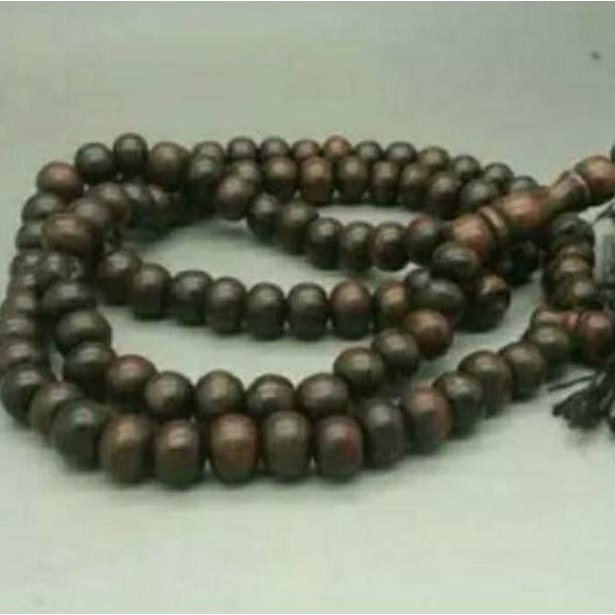 [KODE PRODUK MJNVC6495] Tasbih Kayu Stigi Darat / Wulung Tua 100 Original Asmak