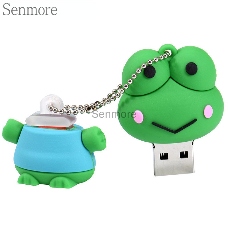 Pendrive USB 3.0 Kapasitas 1GB 8GB 16GB 32GB 64GB 128GB Pendrive 1TB 2TB Desain Kartun Katak