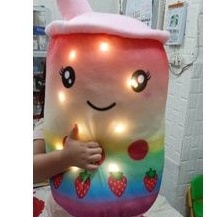 boneka boba jumbo rainbow ada lampu