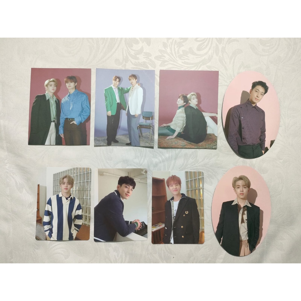 Seventeen Semicolon Photocard - Printilan Official Scoups Wonwoo Mingyu