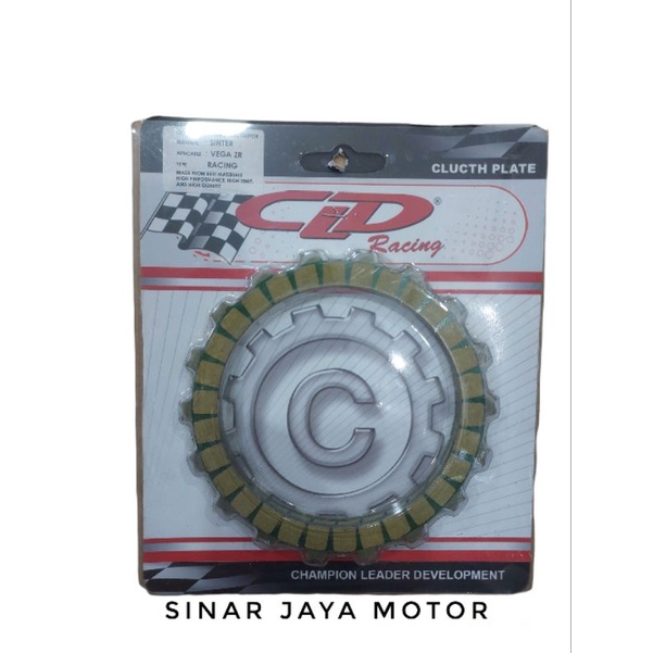 Kampas Kopling Vega zr 2009 Cld Racing 1Set Isi 2Pcs