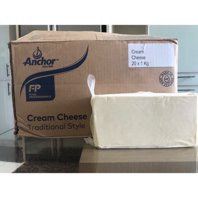 

Bakaranandia - Anchor Cream Cheese 1Kg - Keju Oles Premium Untuk Kue Dan Masakan
