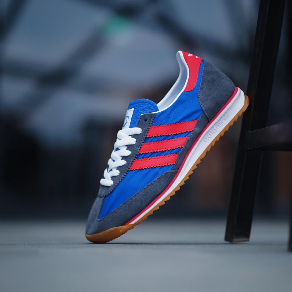 Sepatu ADIDAS SL72 VINTAGE GREY NAVY RED