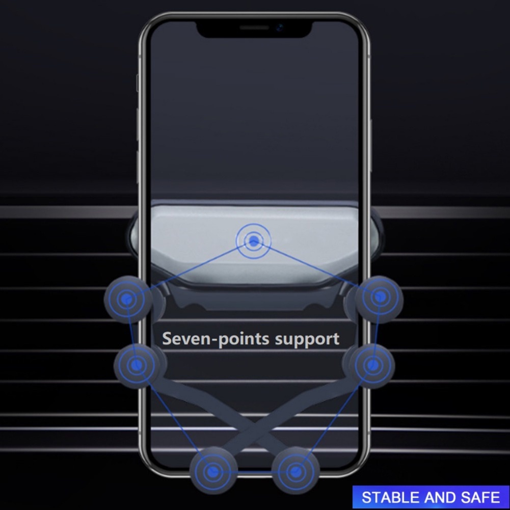 Braket Stand Holder Smartphone Mount Air Vent Mobil Untuk Navigasi