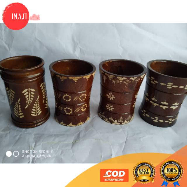 

[ COD ] Tempat pensil..bolpoin..sisir..sikat gigi dari bhn kayu jati blora asli