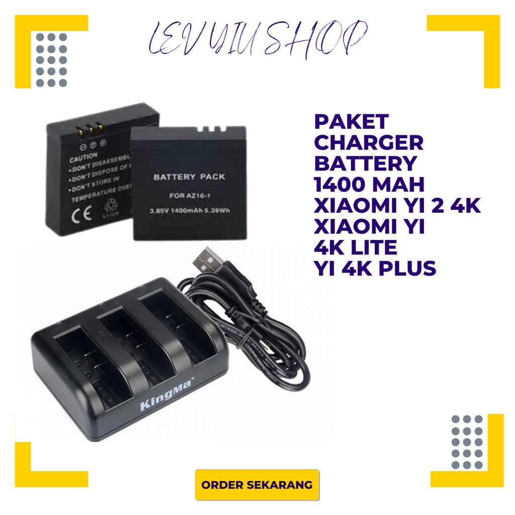 yi 4k plus battery