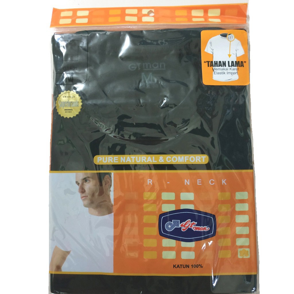 GTman Kaos Oblong Tshirt Kerah O Neck