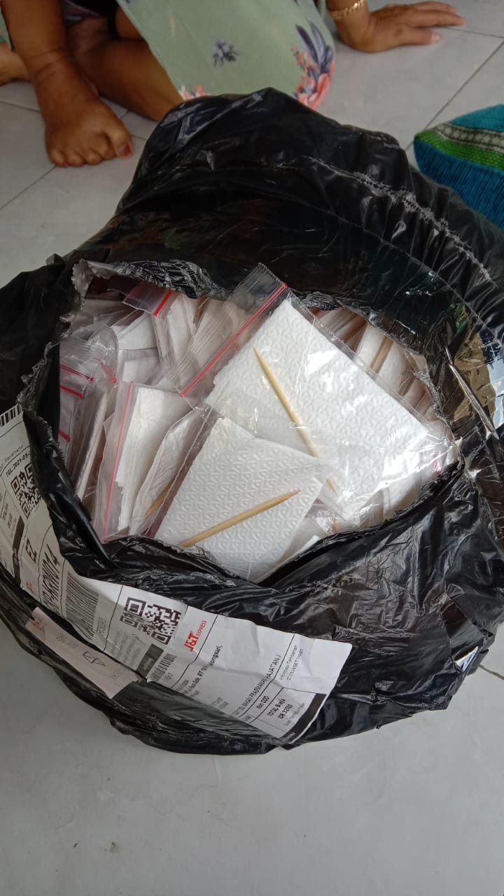 Ready Tisu Makan Prasmanan / Hajatan / Pesta Pernikahan