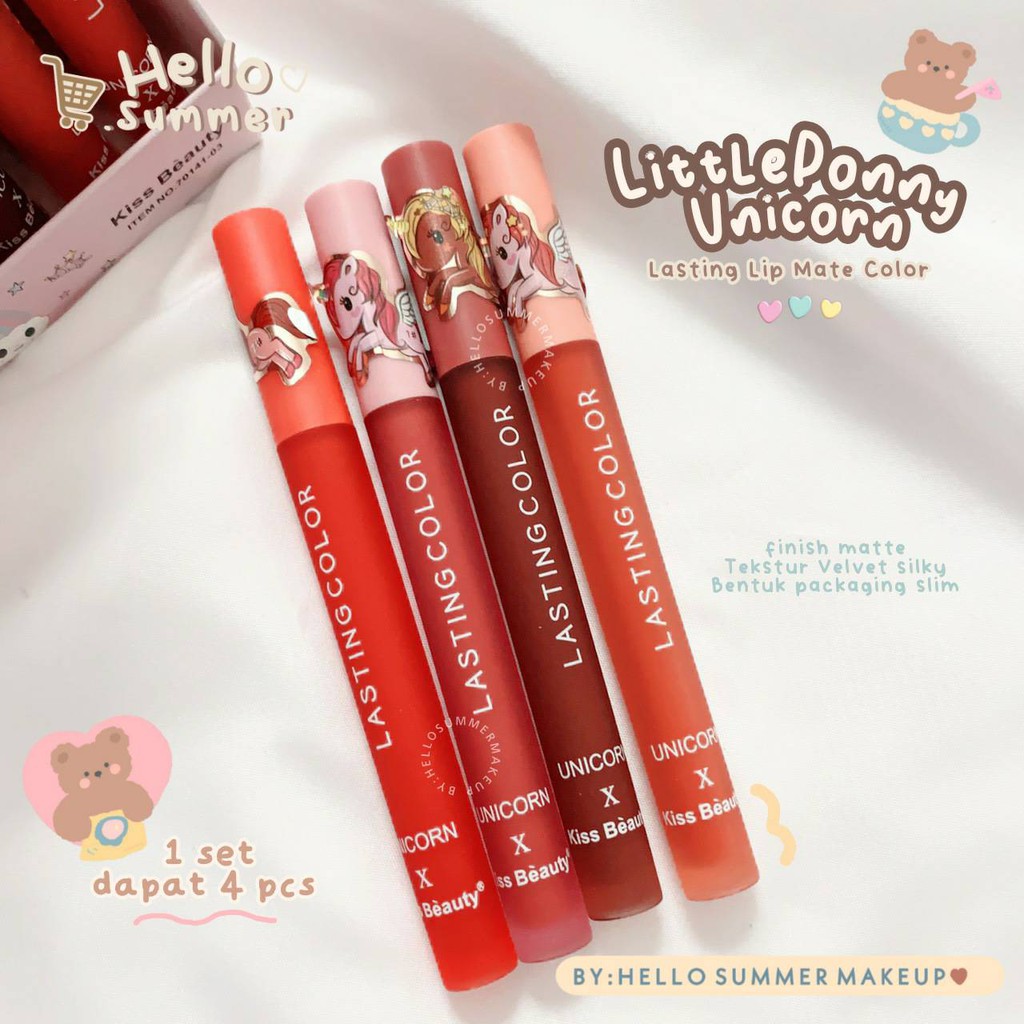 KBEAUTY - Little Ponny Unicorn  Matte Lipstick