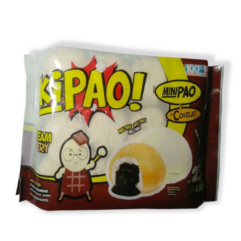 

KiPao Mini Pao Bakpao Rasa Cokelat