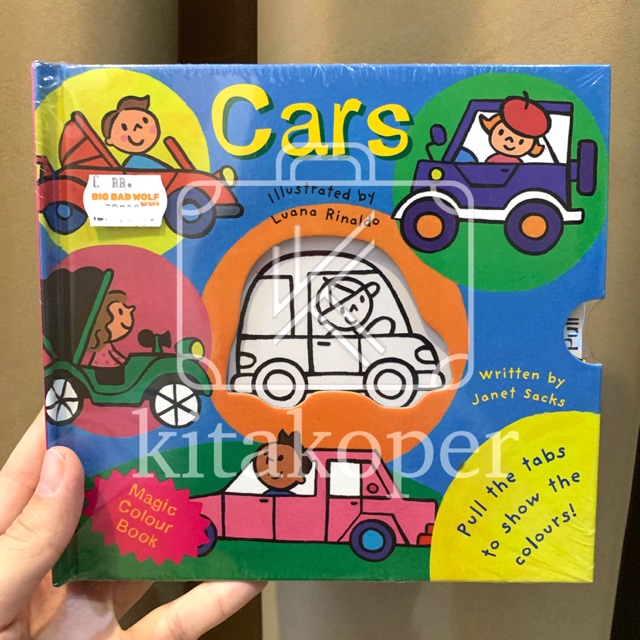 

Magic colour book - Cars (READY STOCK!)