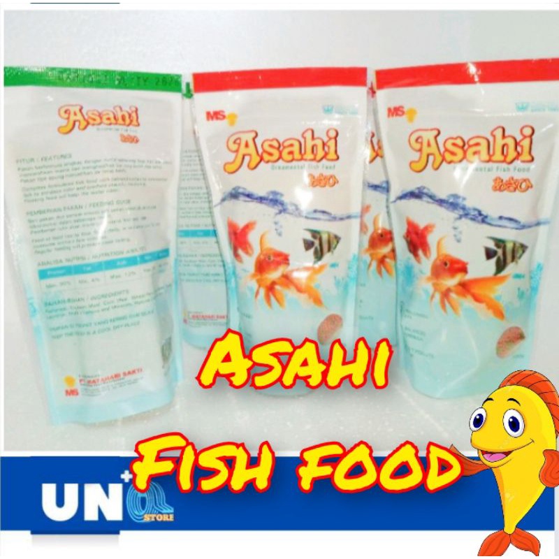 ASAHI FISH FOOD/PAKAN IKAN BERVITAMIN