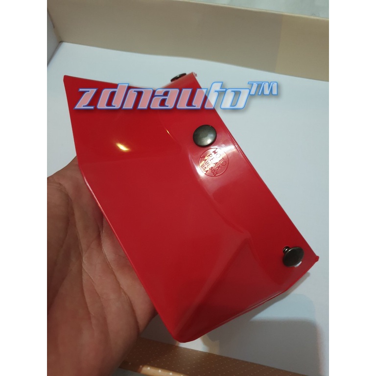 MERAH Pet MOTOPEAK / Pet Duck Feet / Pet BMX / Pet Batman Helm Bogo Retro Classic / Pet Helm Panjang