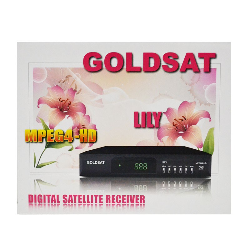 Receiver Parabola Goldsat Lily MPEG4 HD