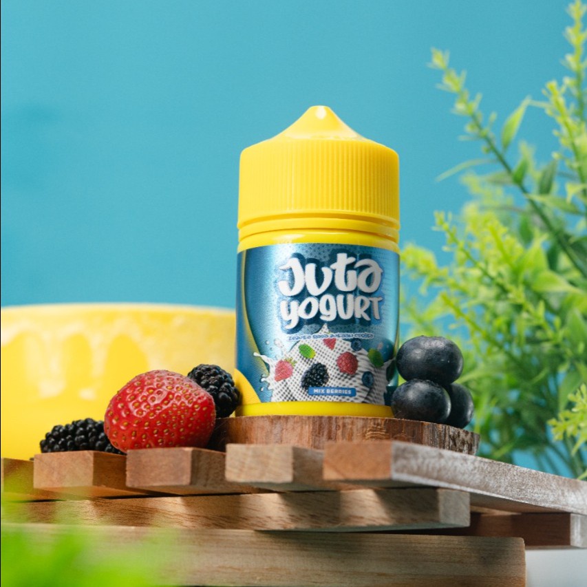 Liquid Vape Juta Yogurt Mix Berries 60ML 3mg/7mg