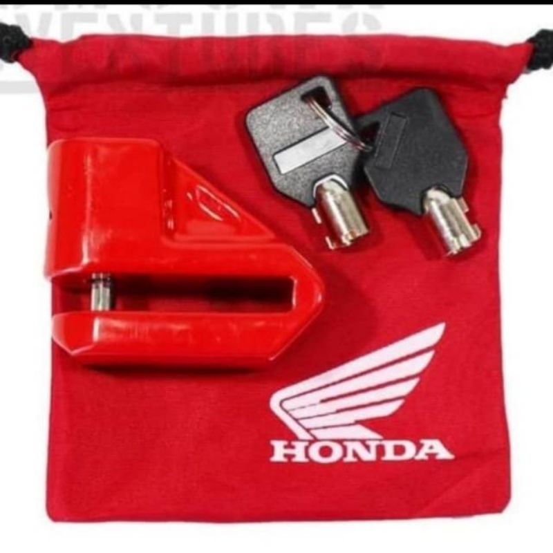 Gembok cakram Motor Model WO Original Honda