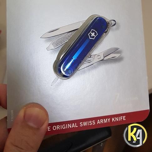 TERBARU Pisau Lipat Swiss Army Victorinox Classic TAJAM BERKUALITAS JAMIN ORI
