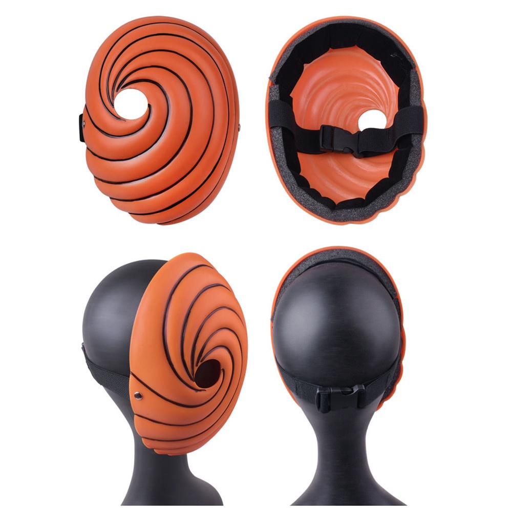 Kostum Cosplay NARUTO Uchiha Tobi Obito Akatsuki Ninja Madara Untuk Pesta Halloween