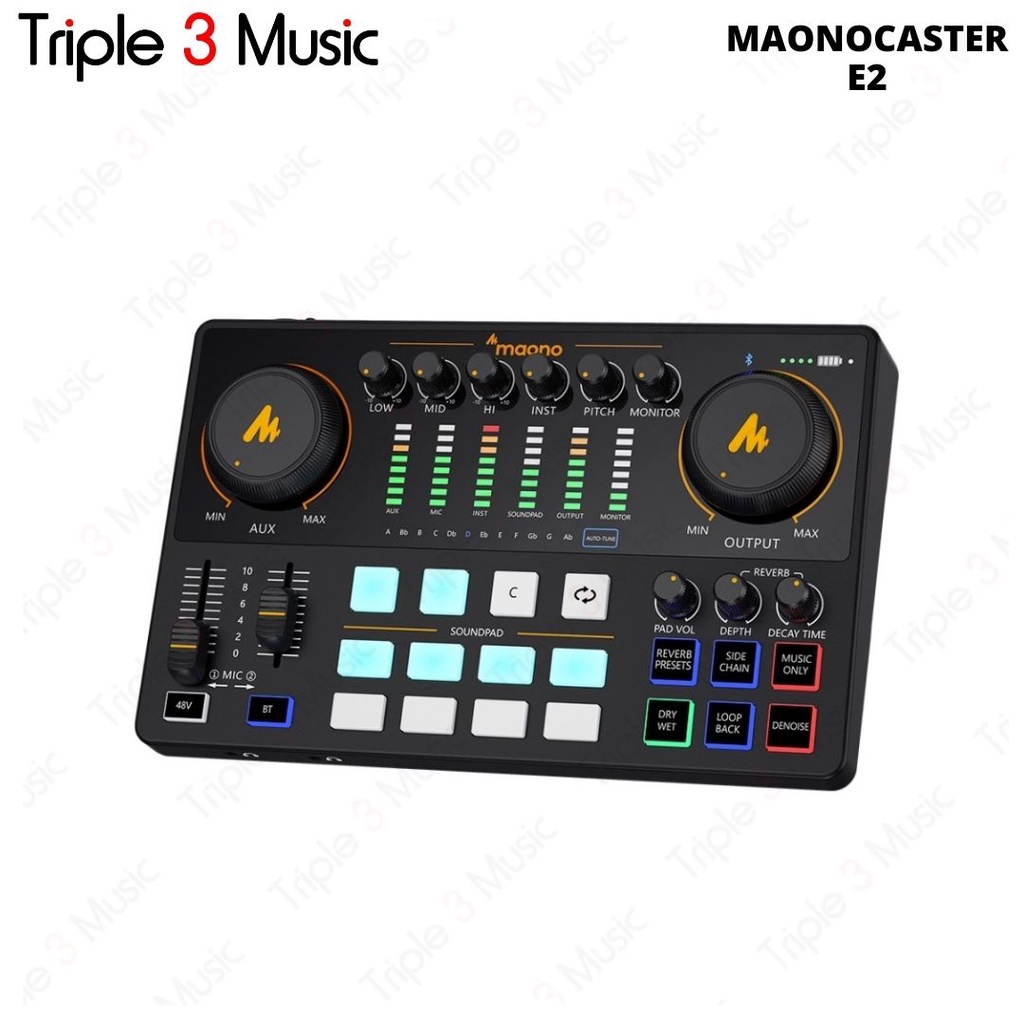 Maono E2 Maonocaster AME2 Soundcard streaming podcast