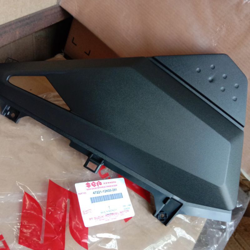 Cover box aki kiri Suzuki Satria Fu Injeksi original SGP