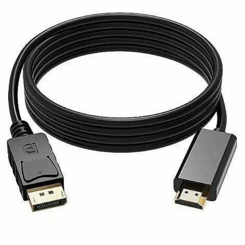 Kabel Displayport to HDMI 1.8m Display port DP to HDMI 1.8 meter