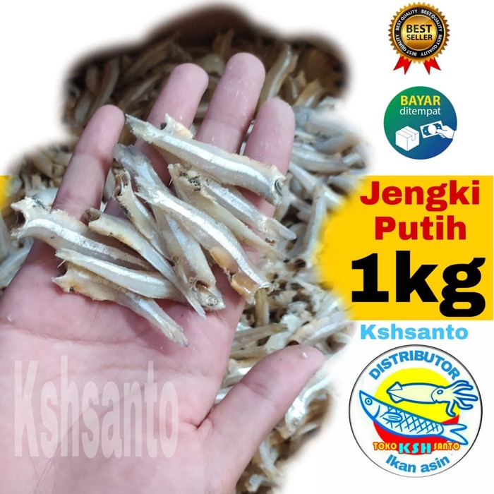 

GRATIS ONGKIR ikan asin teri jengki putih 1kg AR117