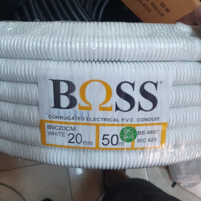 Selang Flexible Fleksibel Listrik BOSS PIPA 20MM - 50M