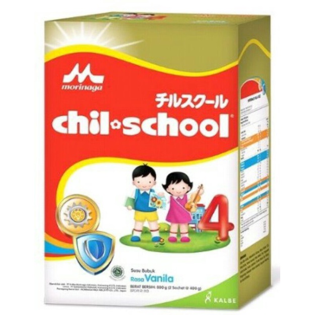 

MORINAGA CHILSCHOOL VANILLA 800GR