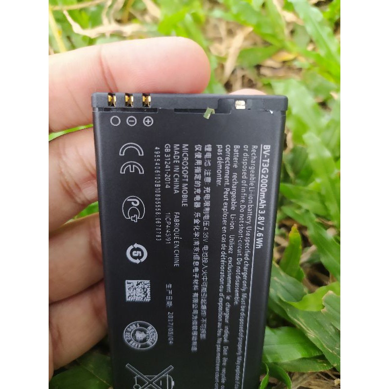 Baterai Lumia 650 BV-T3G BVT3G BV T3G ORIGINAL